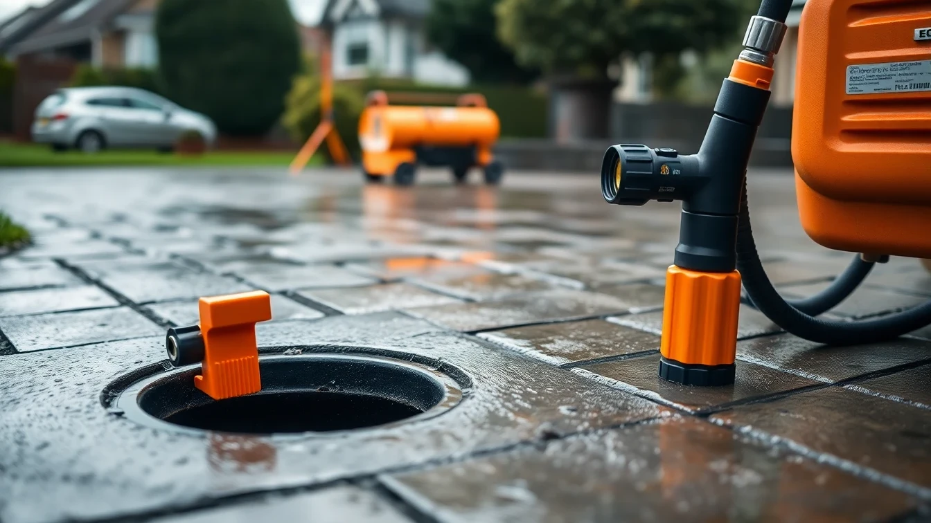Drain Jetting in Basildon, Essex